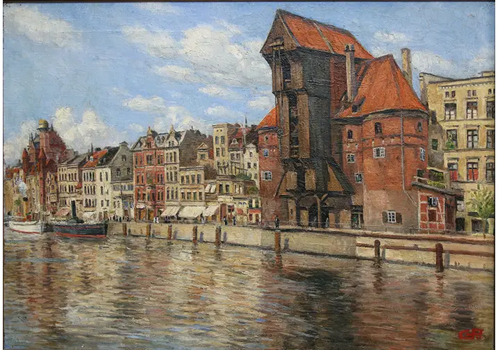 שימור ציור שמן מדנציג