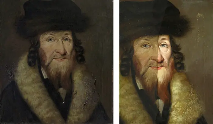 שיקום ציור שמן