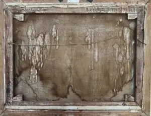 שיקום יצירה מפגיעת מים