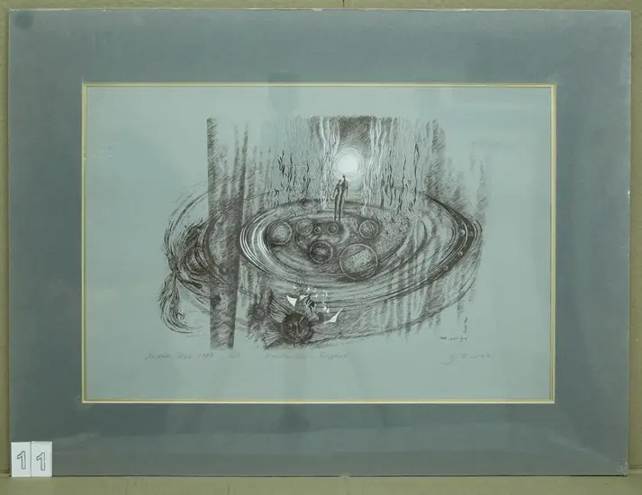 יהודית פינס, ליתוגרפיה