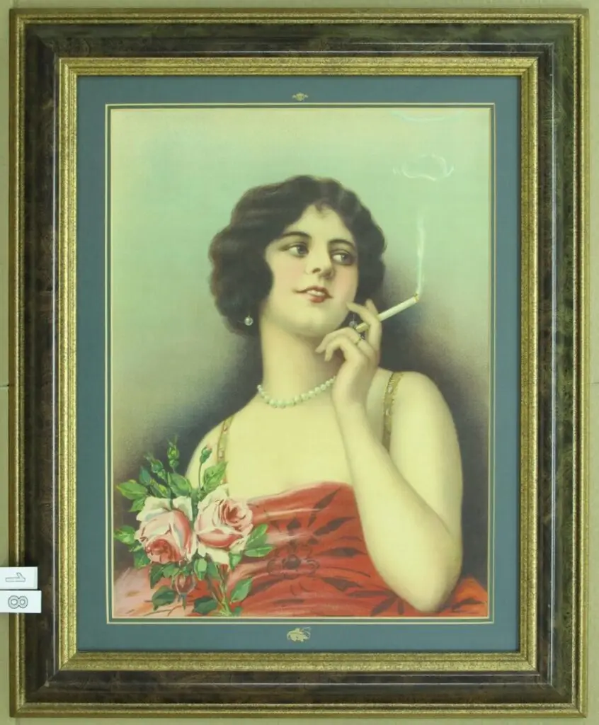 ליטוגרפיה "כרומו" עתיקה (כ 100שנה)