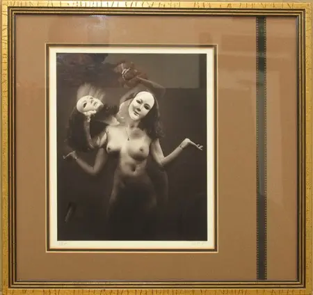 בן אריה יצחק, צילום אמנותי, 1/25 ספיה, 25*31 ס"מ, עם המסגרת 48*46.