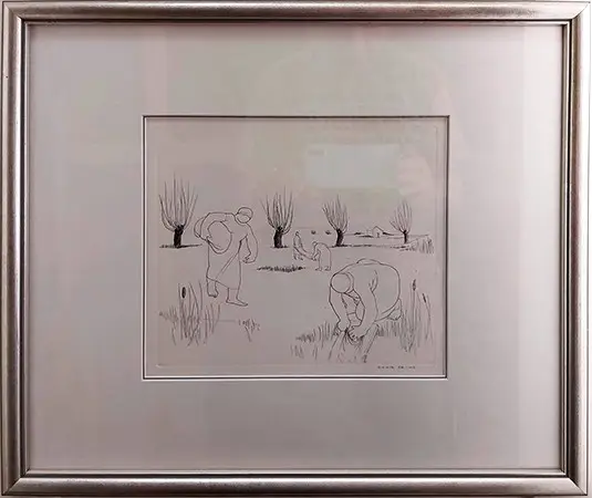 תחריט מסידרת תהילים של ססיל ריימס