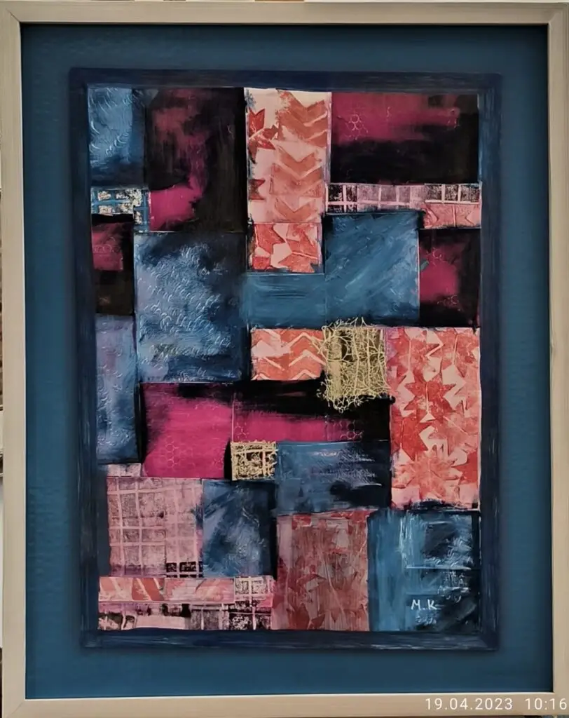 מיכאל קארו, טכניקה מעורבת, "חלונות לעיר"