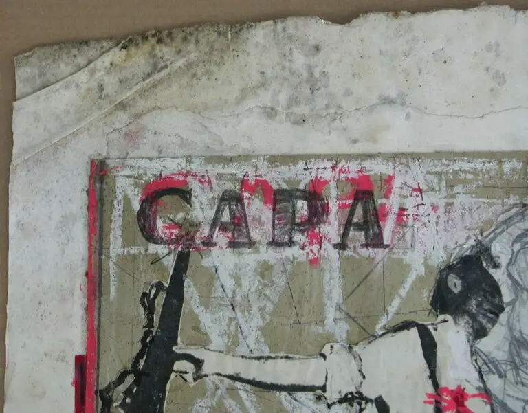 רסטורציה של טכניקה מעורבת של תומרקין