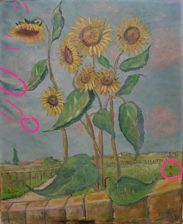 רסטורציה וקונסרבציה של ציור שמן