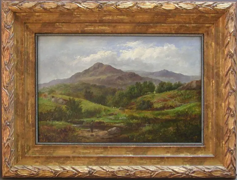 שיקום ושימור ציור שמן על קנבס