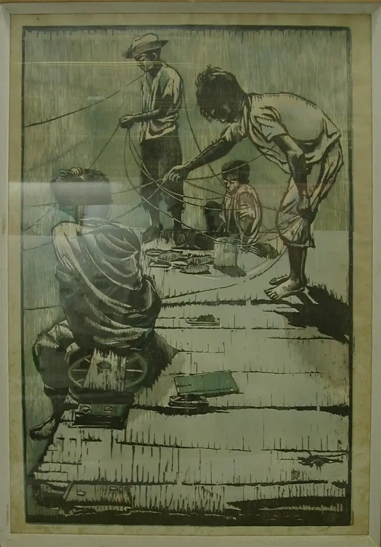 שיקום ושימור חיתוך עץ של משה גת