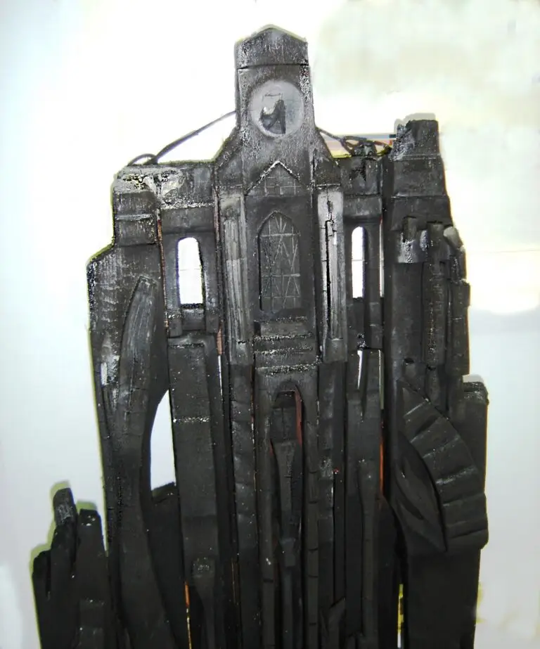 פסל עץ - שיקום