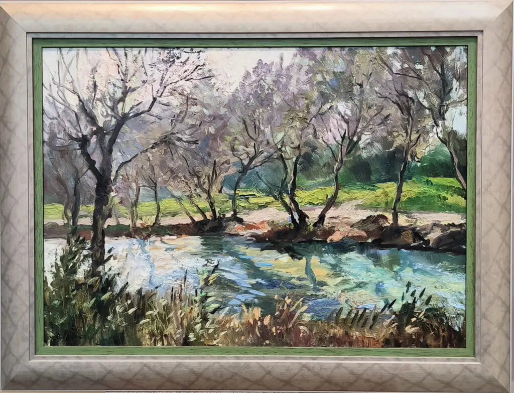 שמן על קנבס