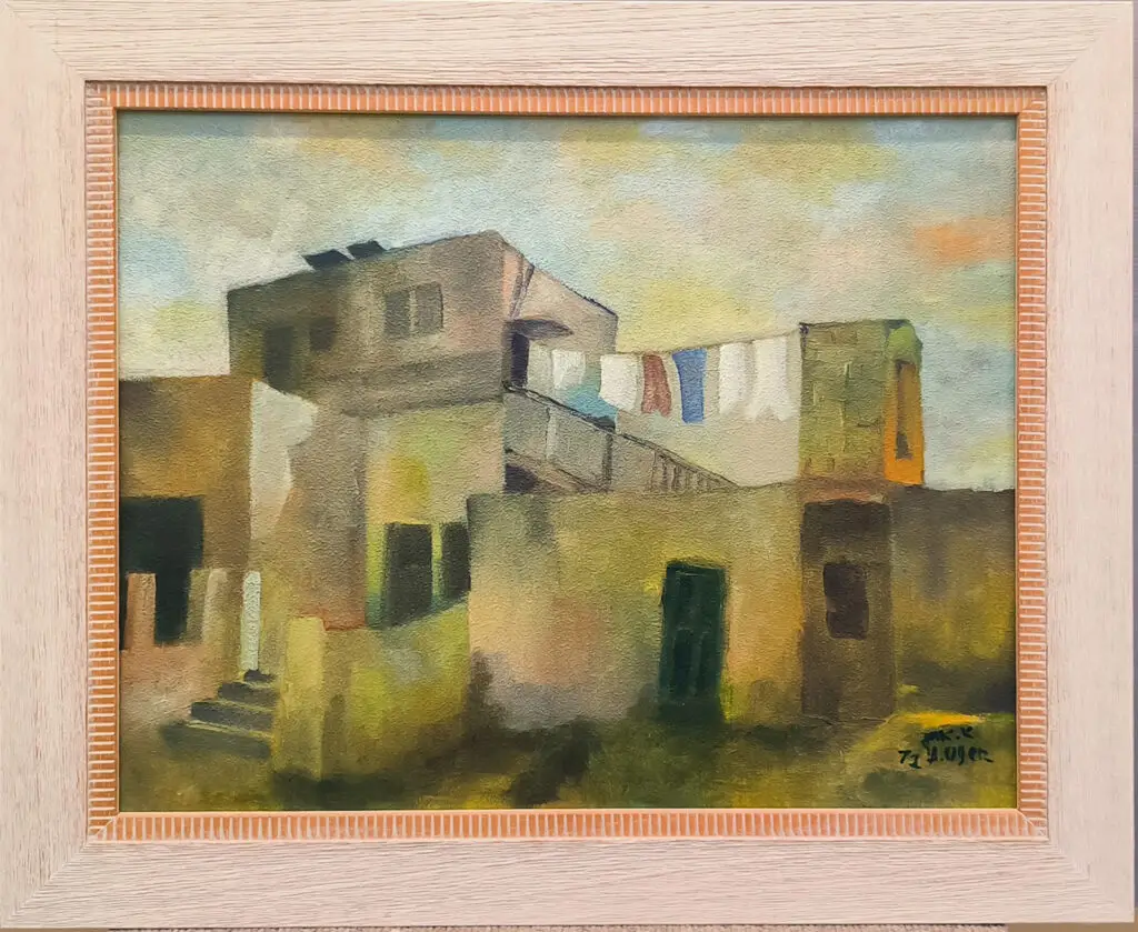 כביסה על הגג