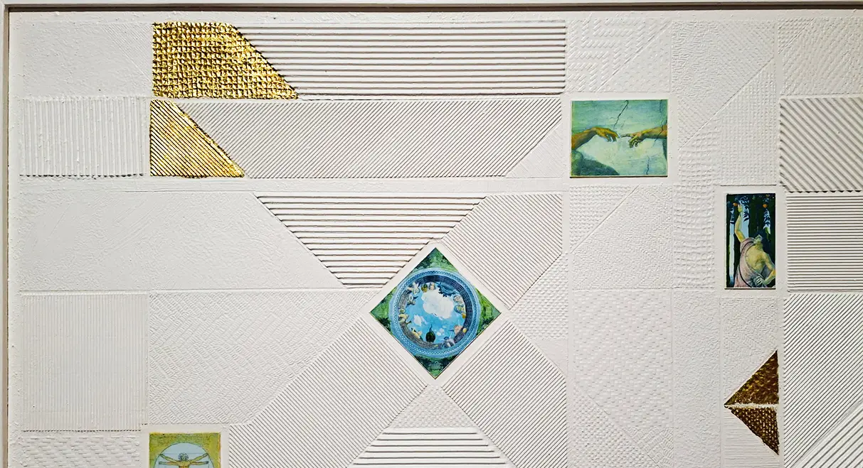 צילום תקריב של היצירה