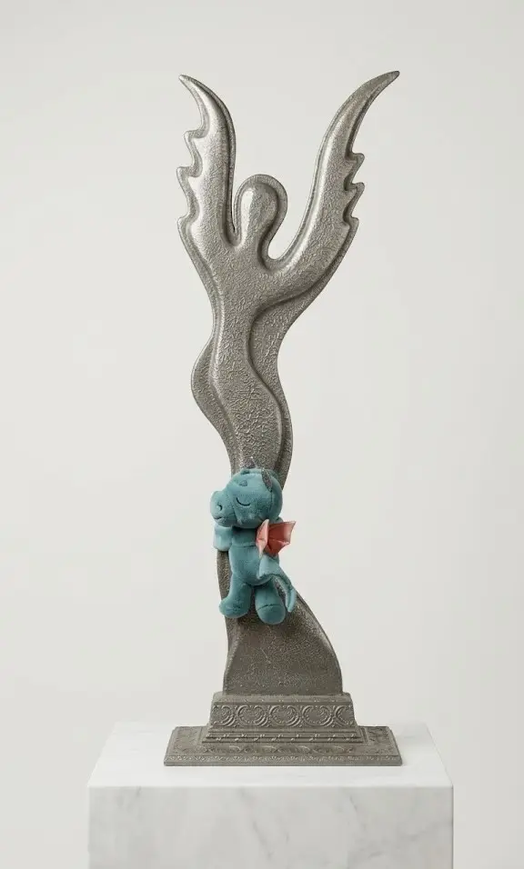 "מלאך ודרקון מחמד"